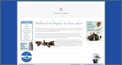 Desktop Screenshot of brixhamseafarmsltd.co.uk